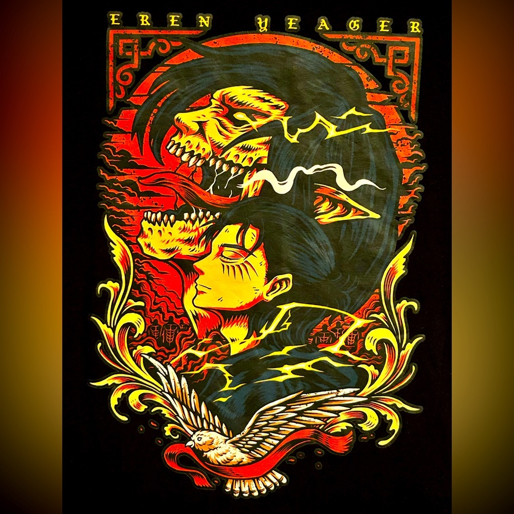 Eren Yeager Attack on Titan Graphic T-Shirt